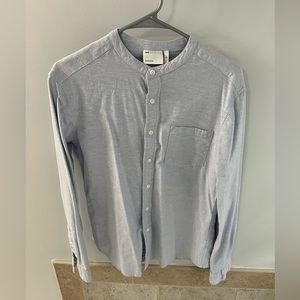 Men’s Grandad collared button down